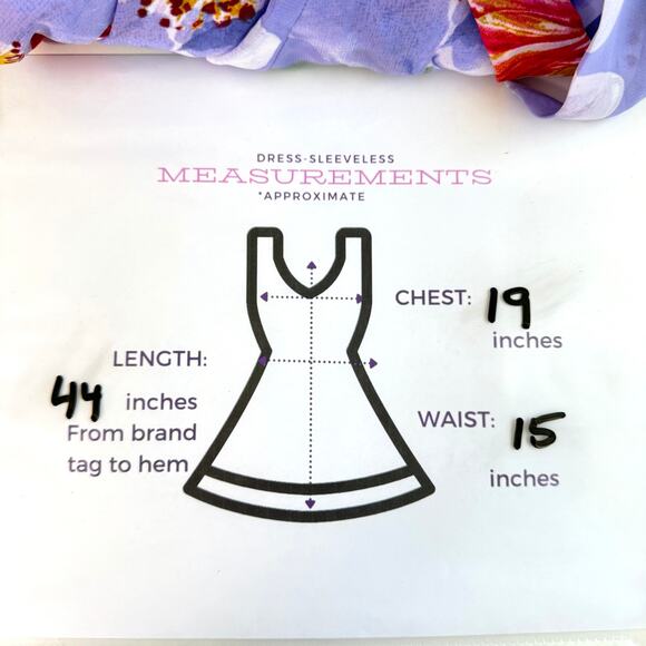 Julia Jordan Women's One Shoulder Asymmetric  Floral Midi Dress Lilac Size 10 - Picture 14 of 14